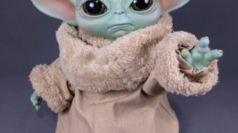 Baby yoda impreso en 3d