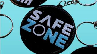 Llavero 3d safe zone by trica