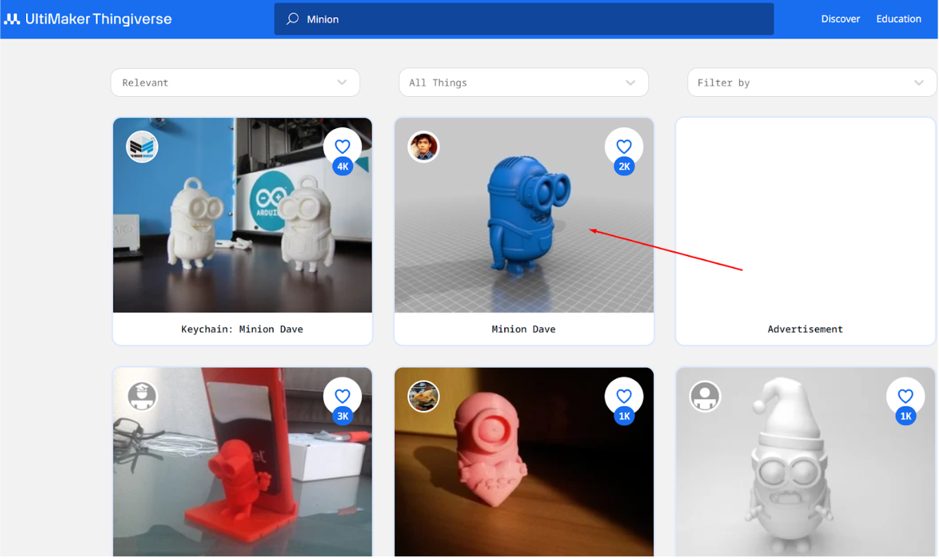 Explora los 7 Mejores Sitios para Buscar Modelos de Impresión 3D - Tips y Recursos 5 Sitios para Buscar Modelos Thingiverse Minion